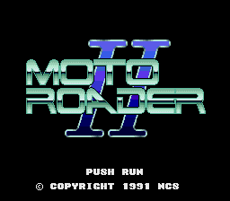 Moto Roader II screenshot 4 for PC Engine